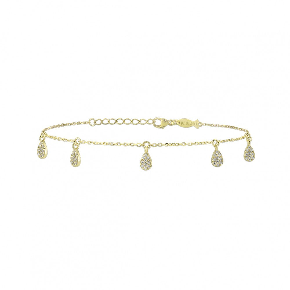 BRACCIALE GOCCE ZIRCONI