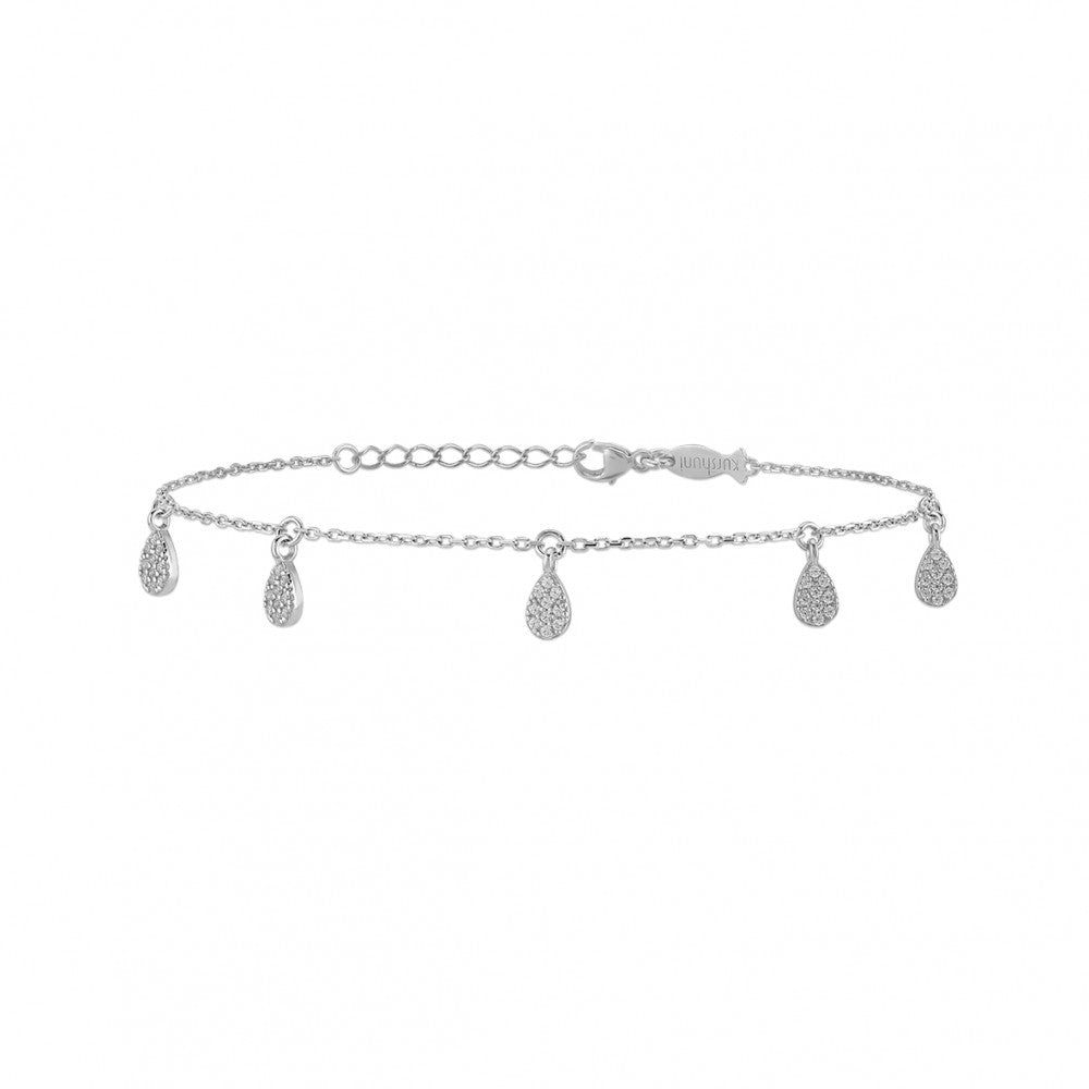 BRACCIALE GOCCE ZIRCONI