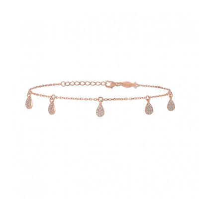 BRACCIALE GOCCE ZIRCONI