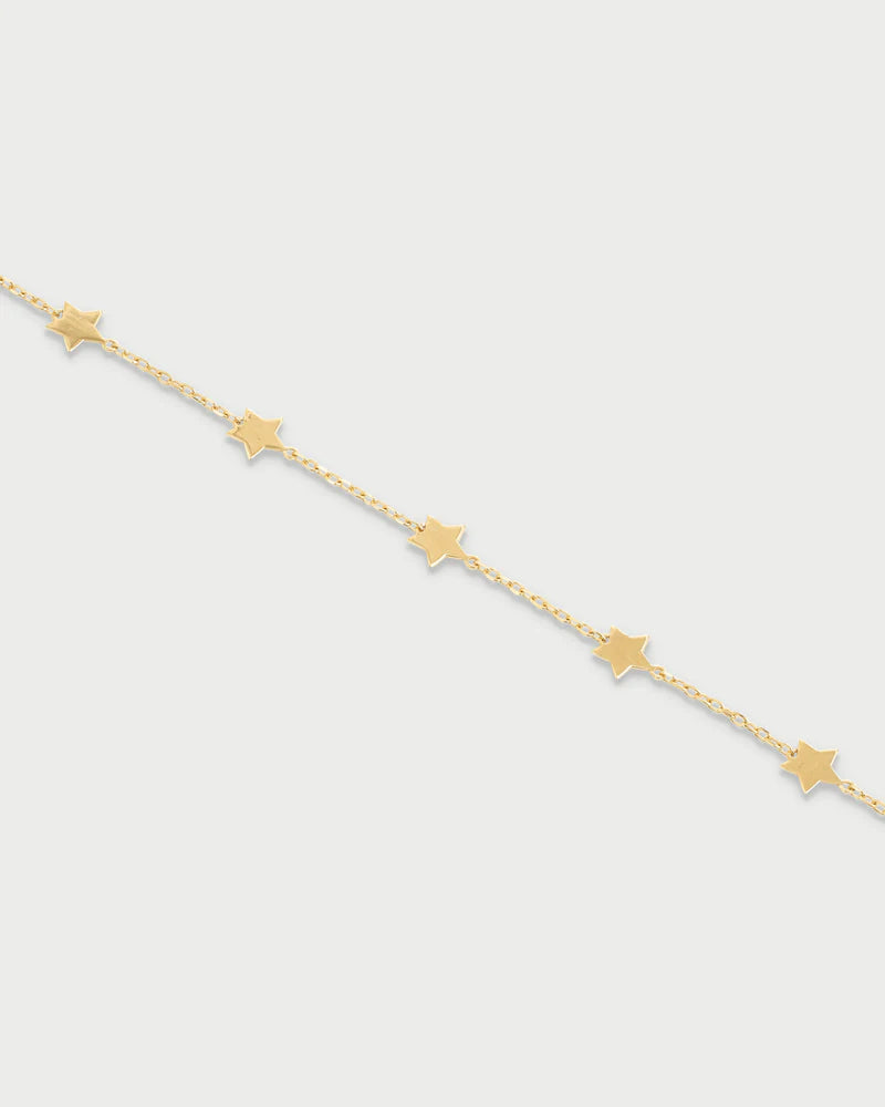 BRACCIALE IN ARGENTO CON  STELLE