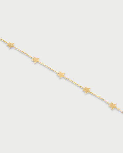 BRACCIALE IN ARGENTO CON  STELLE