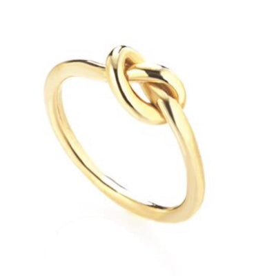 ANELLO NODO PICCOLO IN ARGENTO