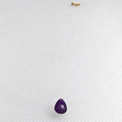 GIROCOLLO LENZA CON AMETISTA