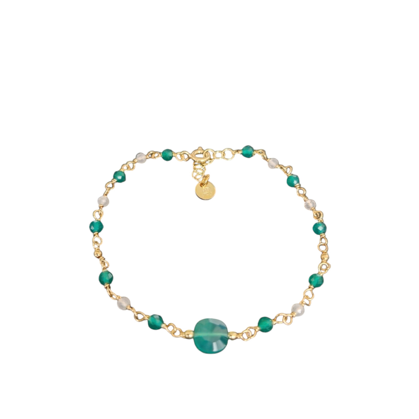 BRACCIALE CON ZIRCONI ONICE E QUARZO