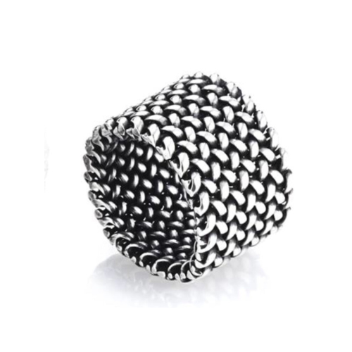 ANELLO FASCIA INTRECCIATA