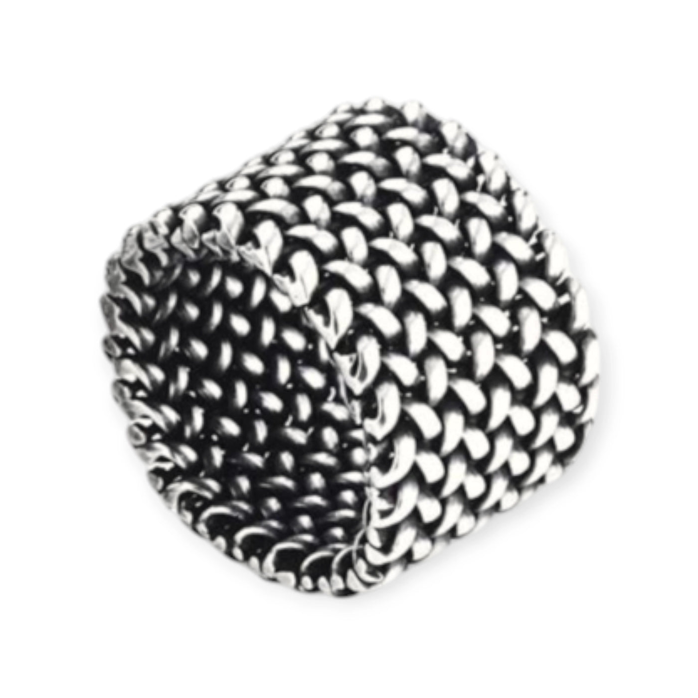 ANELLO FASCIA INTRECCIATA