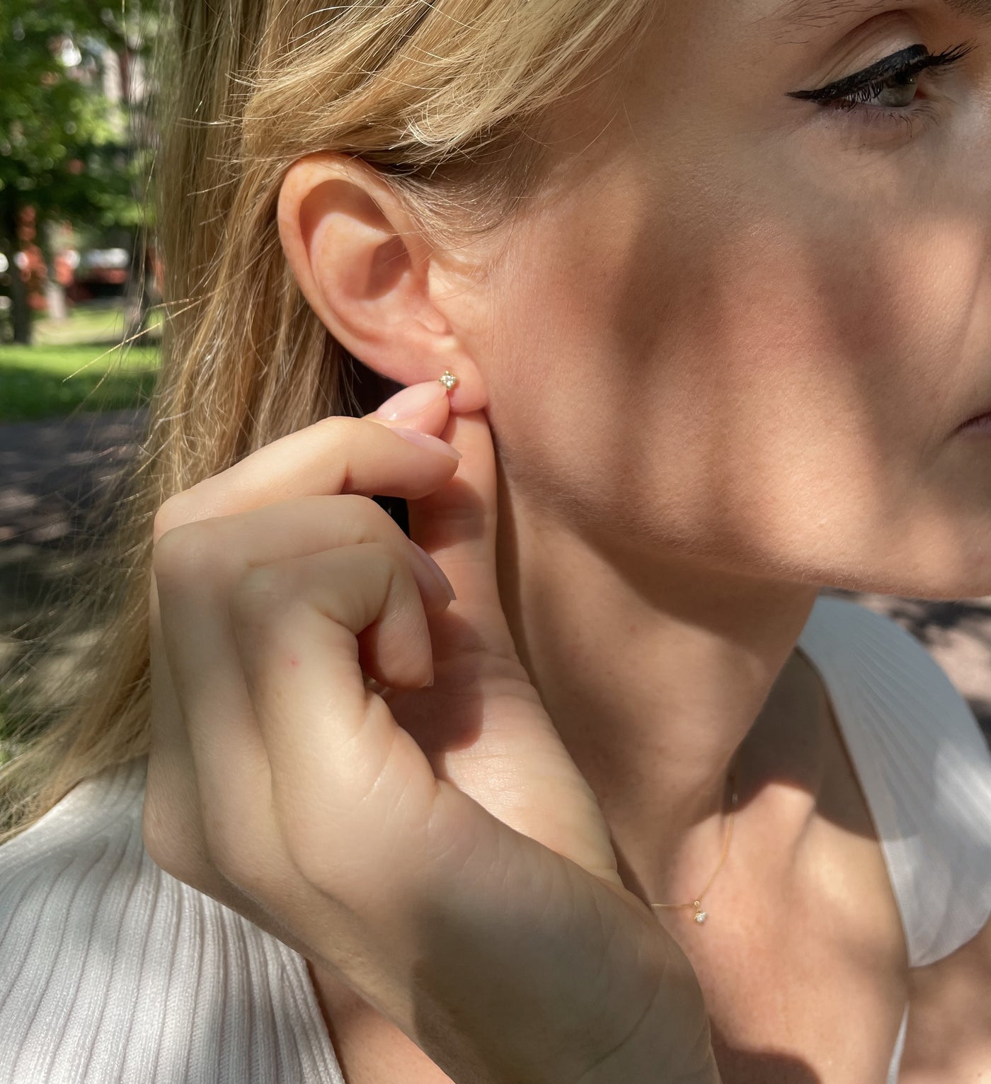 Set punto luce con diamante