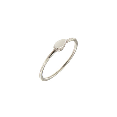 ANELLO GOCCIA IN ARGENTO