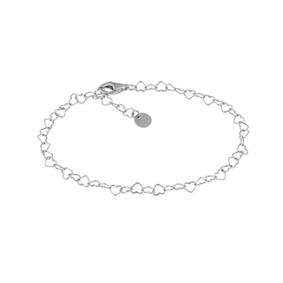 BRACCIALE CATENINA A CUORI