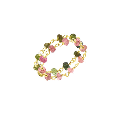 COMPOSÉ ANELLI CON TORMALINE | GENNY.PI® ANELLI ORO 18 - GIOIELLI GENNY.PI® MILANO