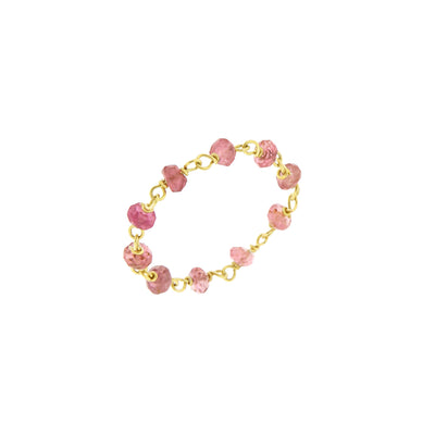 ANELLO TORMALINE ROSA | GENNY.PI® ANELLI ORO 18 - GIOIELLI GENNY.PI® MILANO